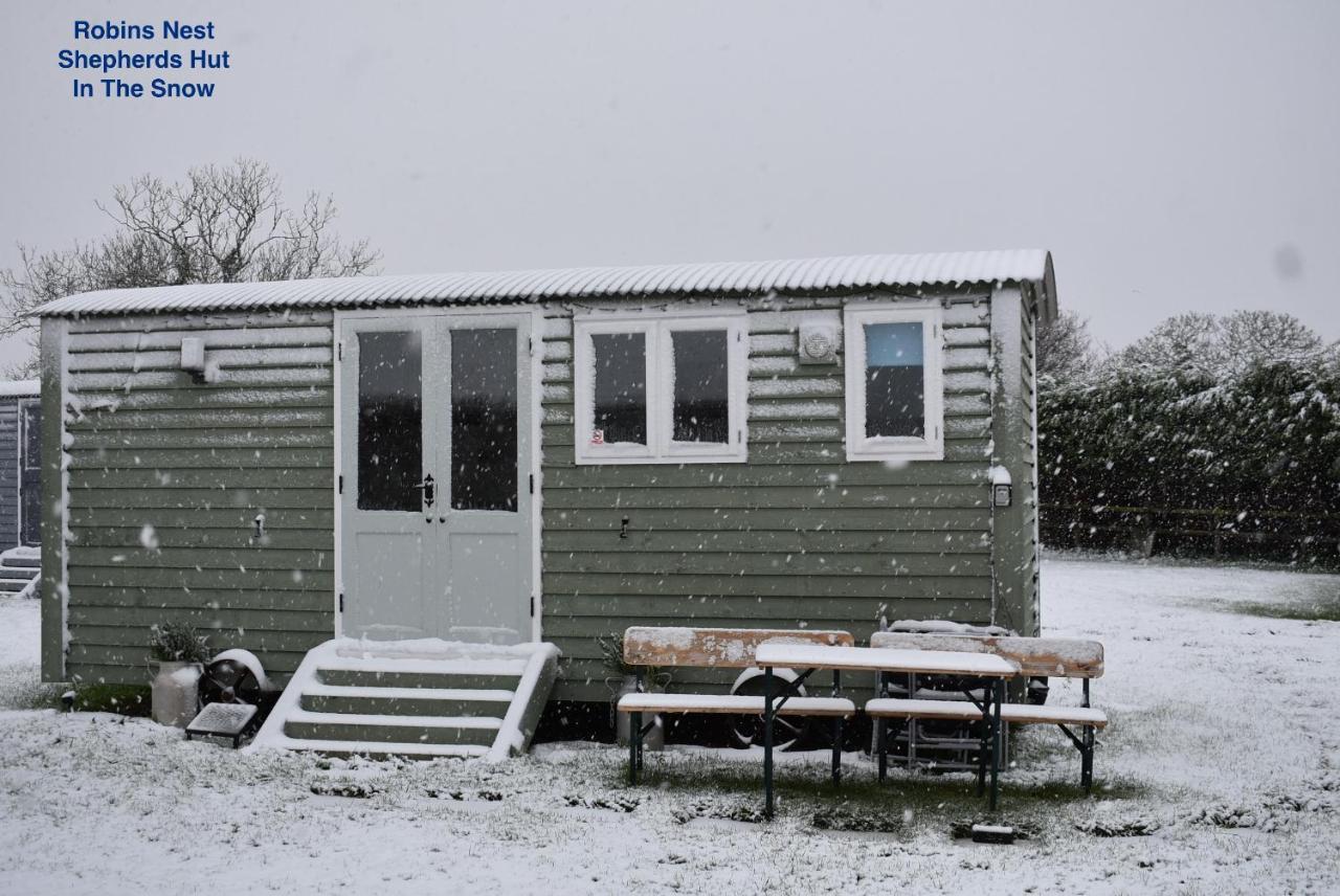 Lanterns Shepherds Huts & Glamping Happisburgh Exteriör bild