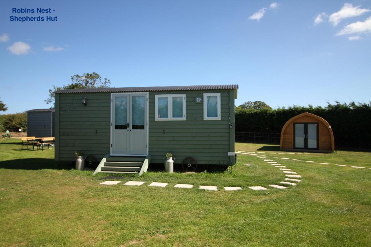 Lanterns Shepherds Huts & Glamping Happisburgh Exteriör bild
