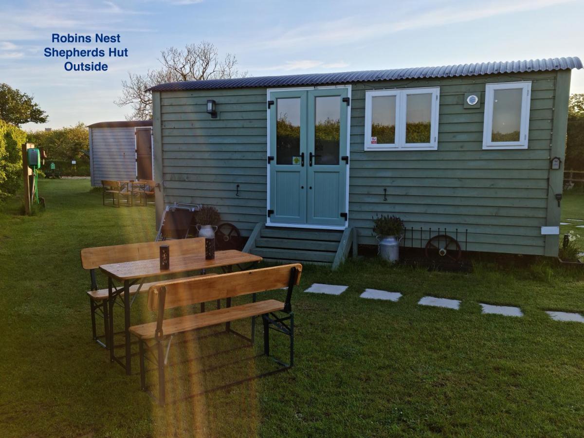 Lanterns Shepherds Huts & Glamping Happisburgh Exteriör bild