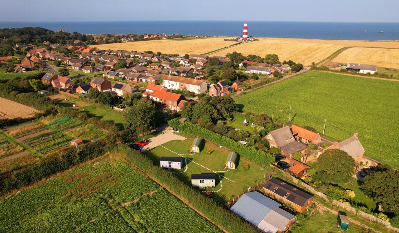 Lanterns Shepherds Huts & Glamping Happisburgh Exteriör bild